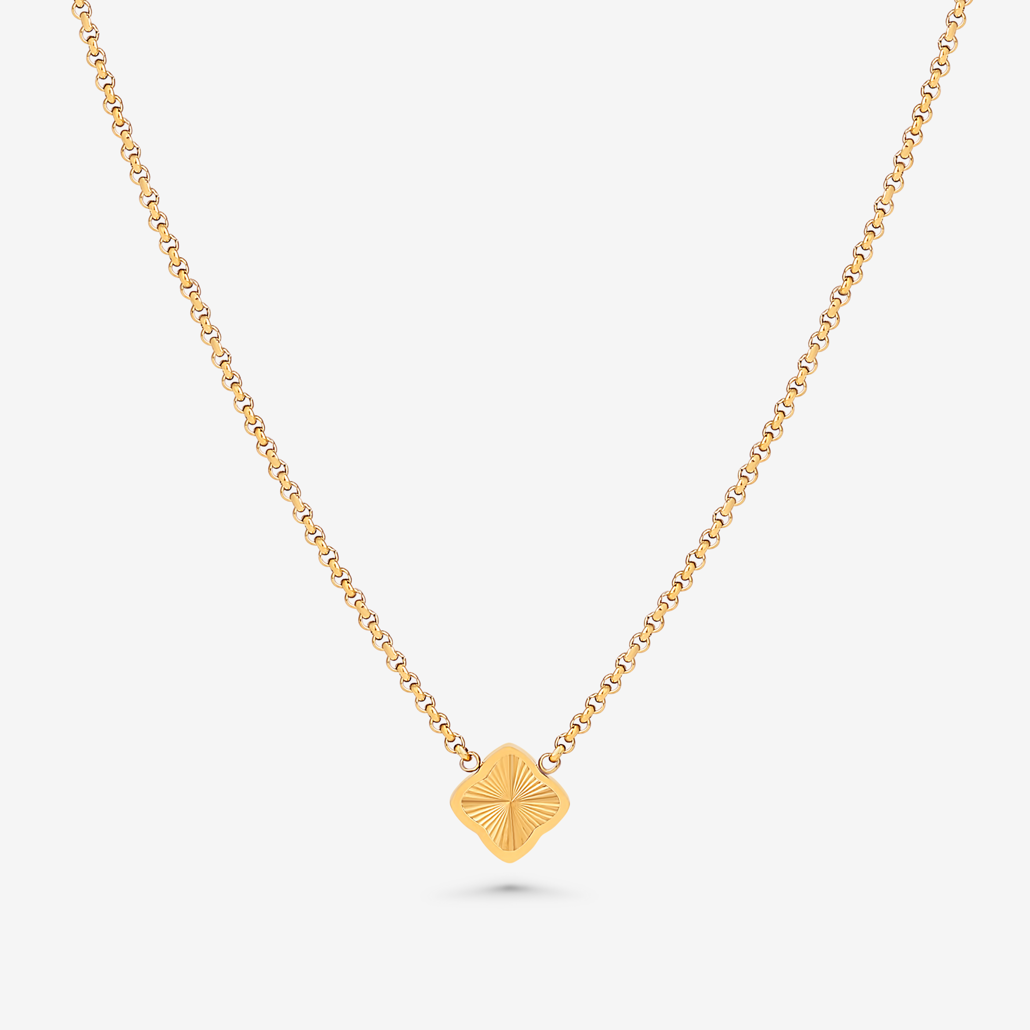 Collana Trifoglio con Ciondolo