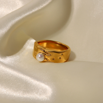 Anello Sista con Perla
