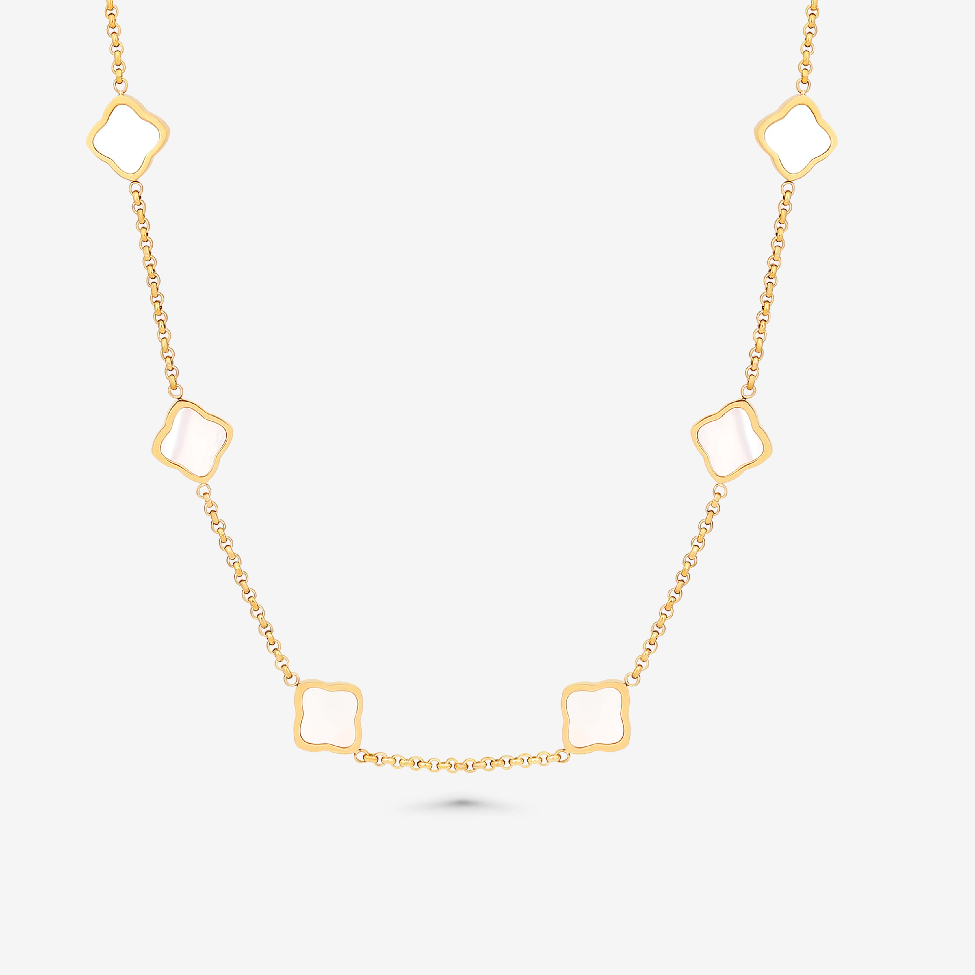 Collana Trifoglio a Filo