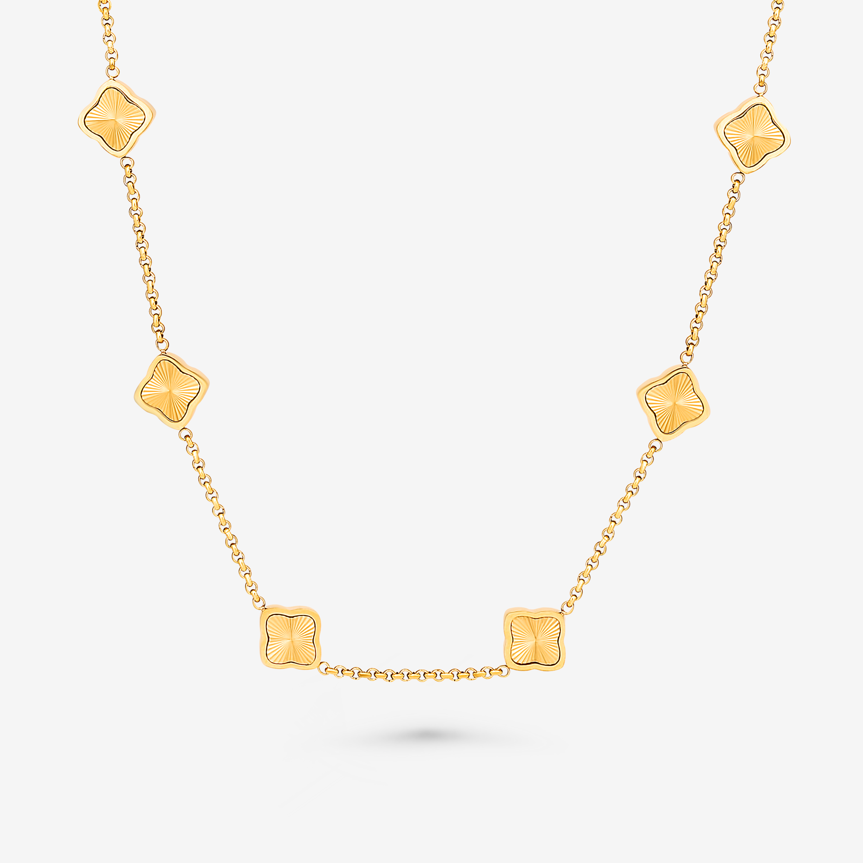 Collana Trifoglio a Filo