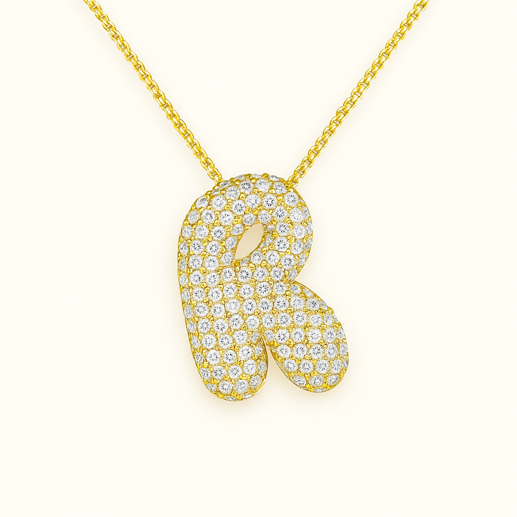 Collana Iniziale Dorata
