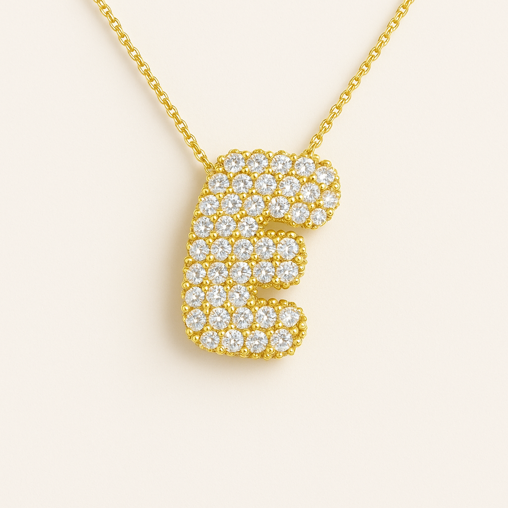 Collana Iniziale Dorata