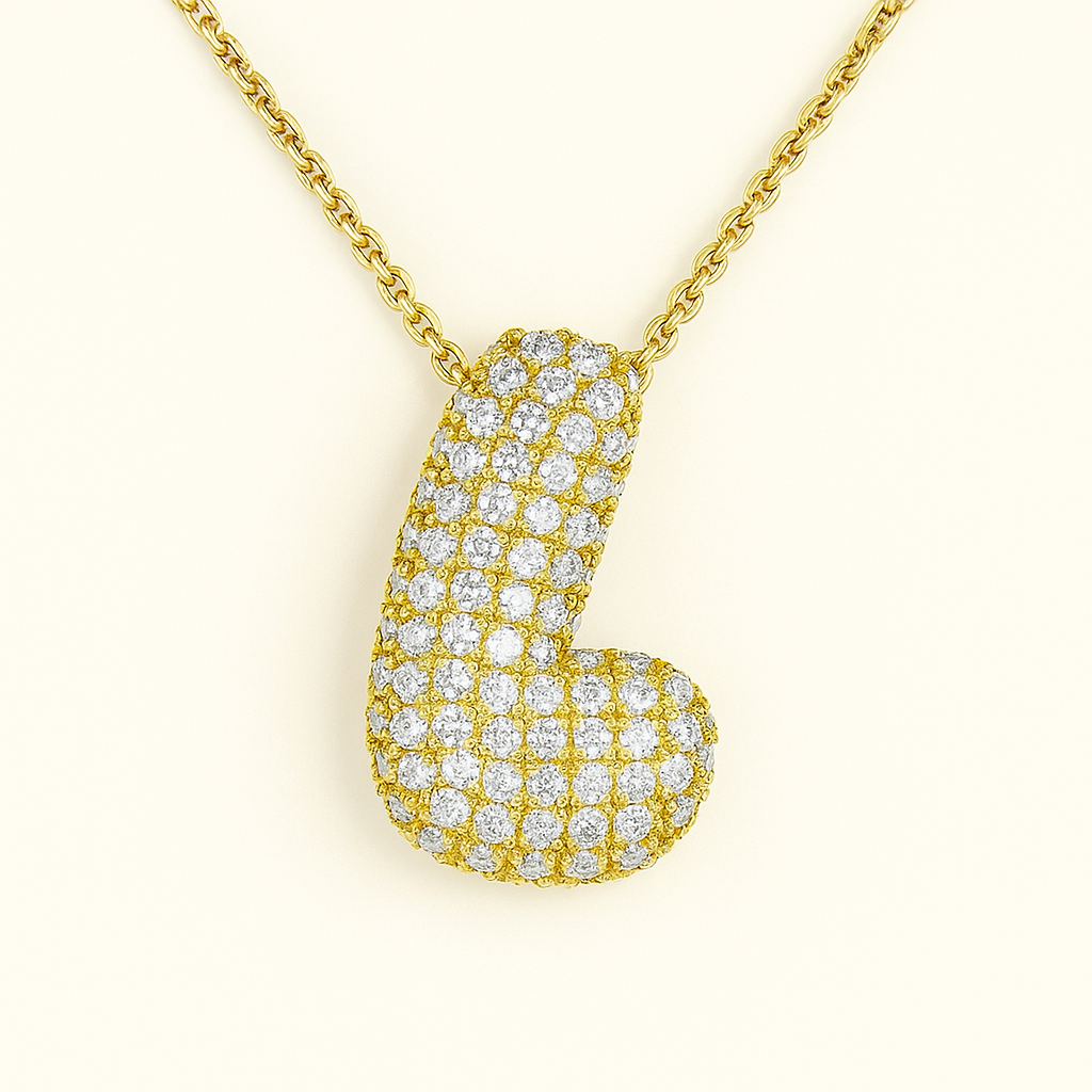 Collana Iniziale Dorata