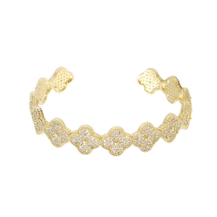Bracciale Rigido Trifoglio