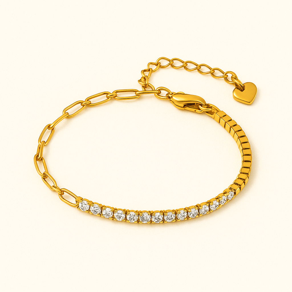 Bracciale Fae Tennis a Catena