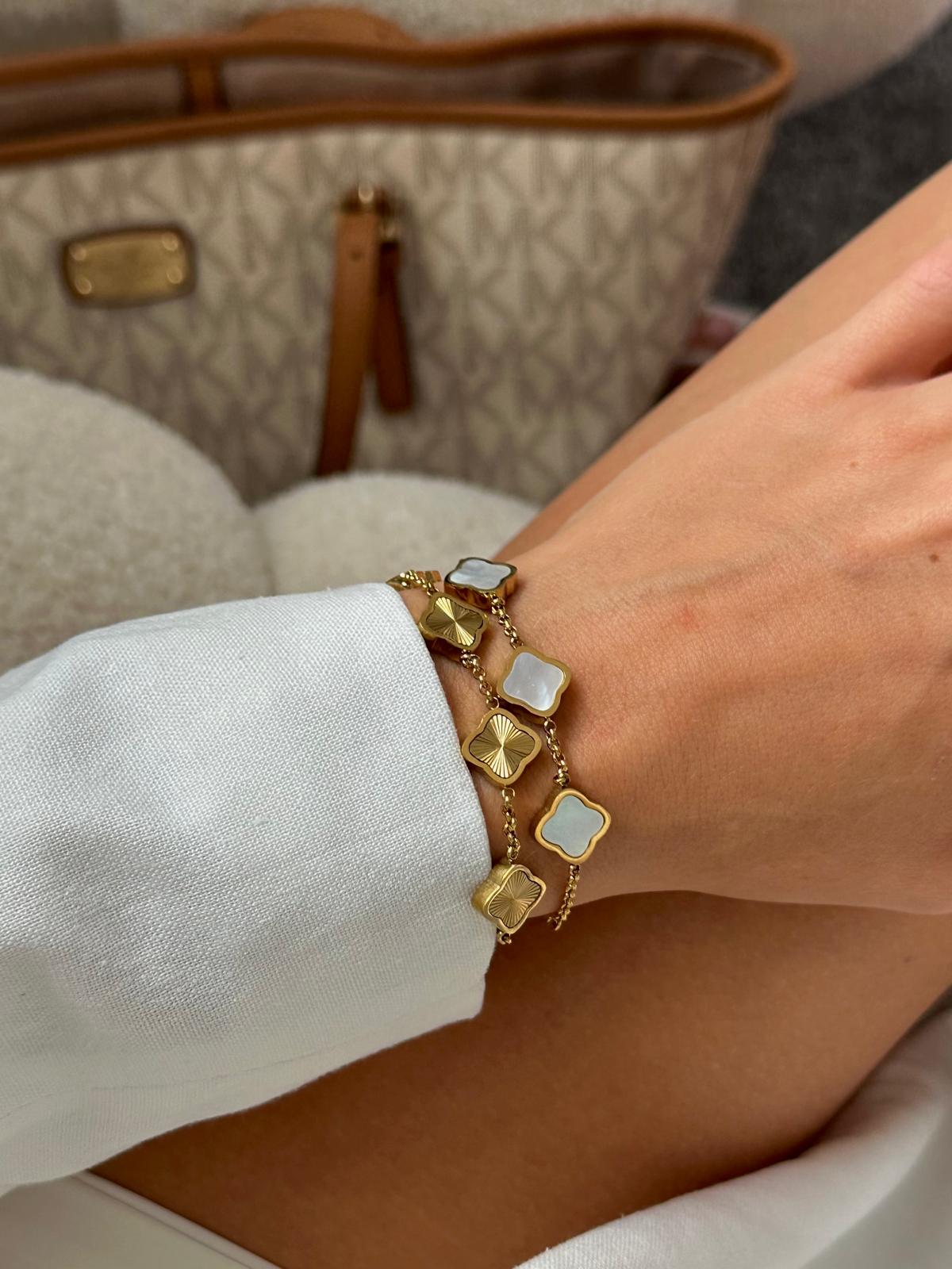 Bracciale Trifoglio Oro