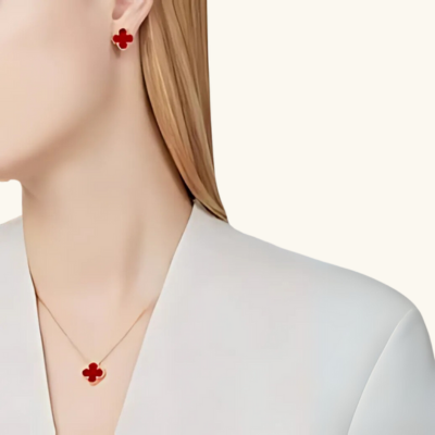 Set Trifoglio Rosso