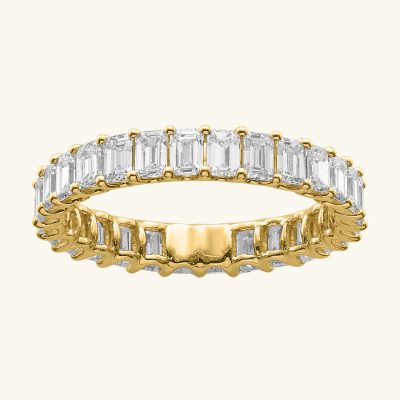 Anello Athena Taglio Smeraldo