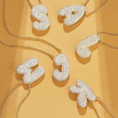 Collana Iniziale Dorata