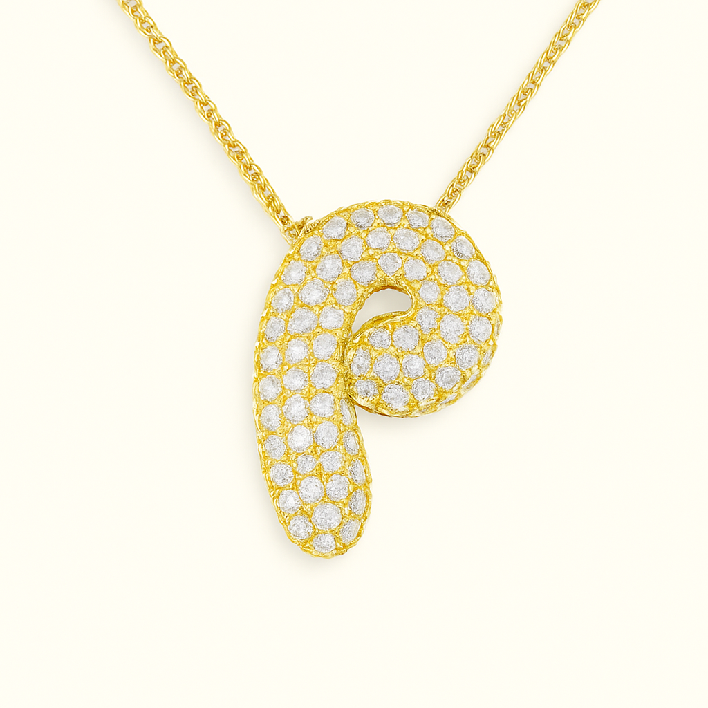 Collana Iniziale Dorata