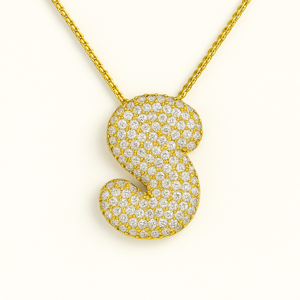 Collana Iniziale Dorata