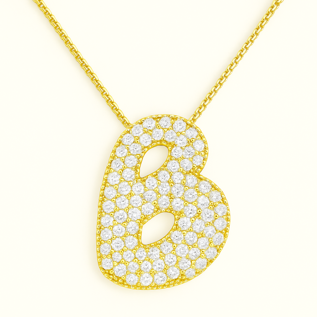 Collana Iniziale Dorata