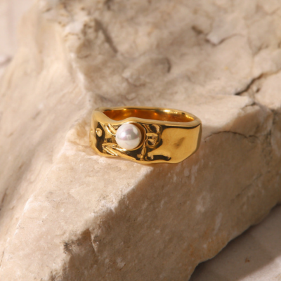 Anello Sista con Perla