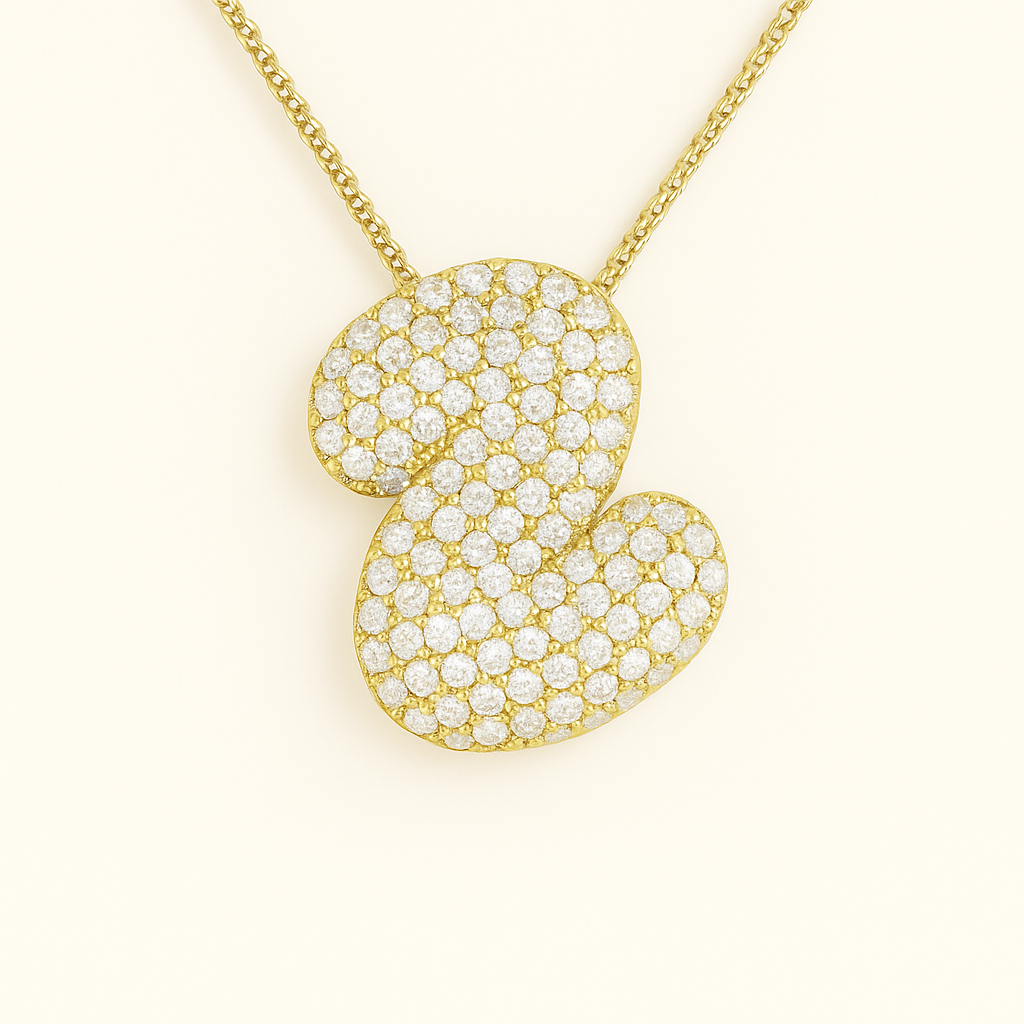 Collana Iniziale Dorata
