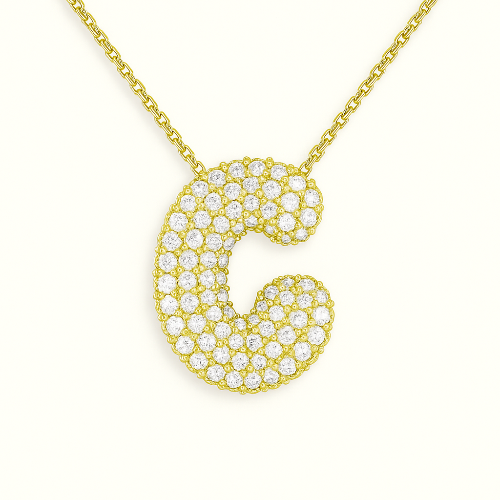 Collana Iniziale Dorata