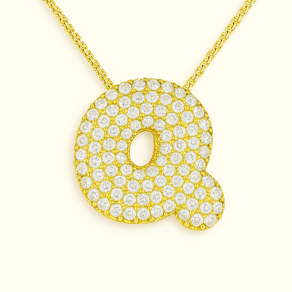 Collana Iniziale Dorata