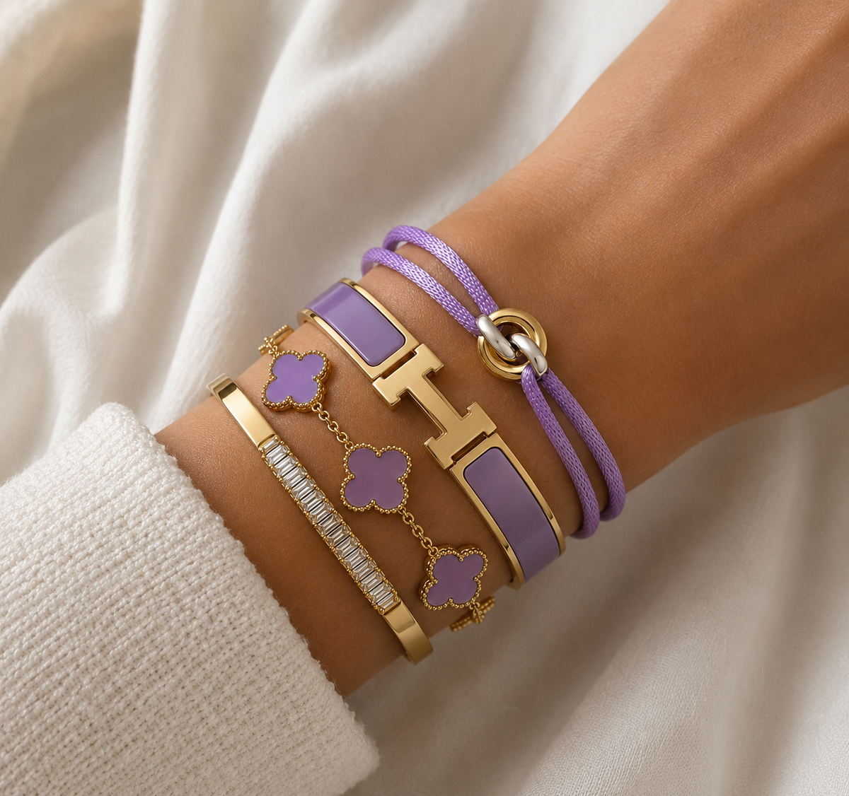 Set Eleganza Viola