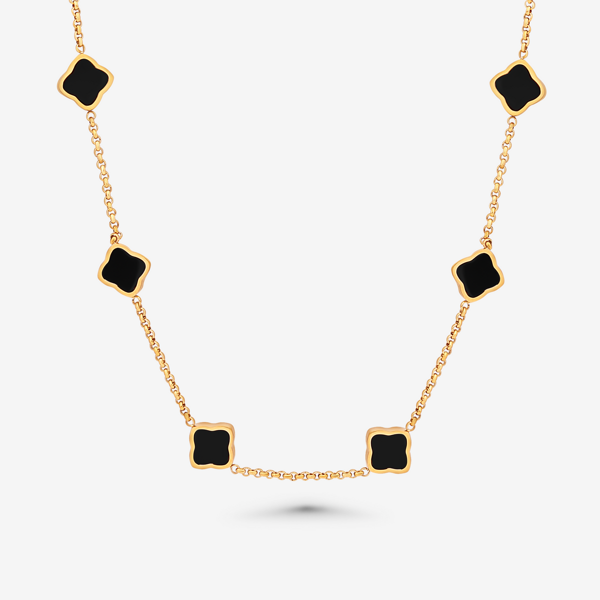 Collana Trifoglio a Filo