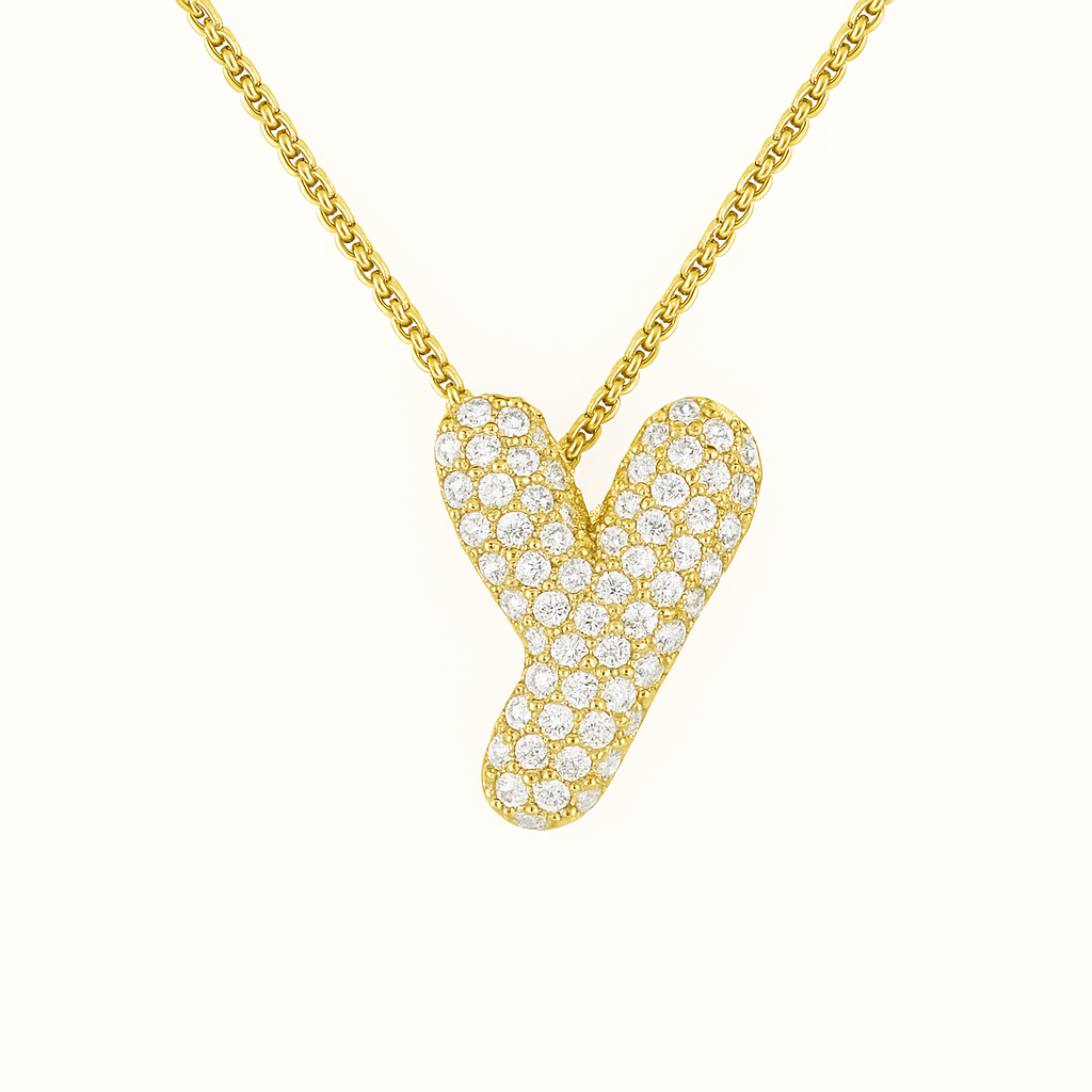 Collana Iniziale Dorata
