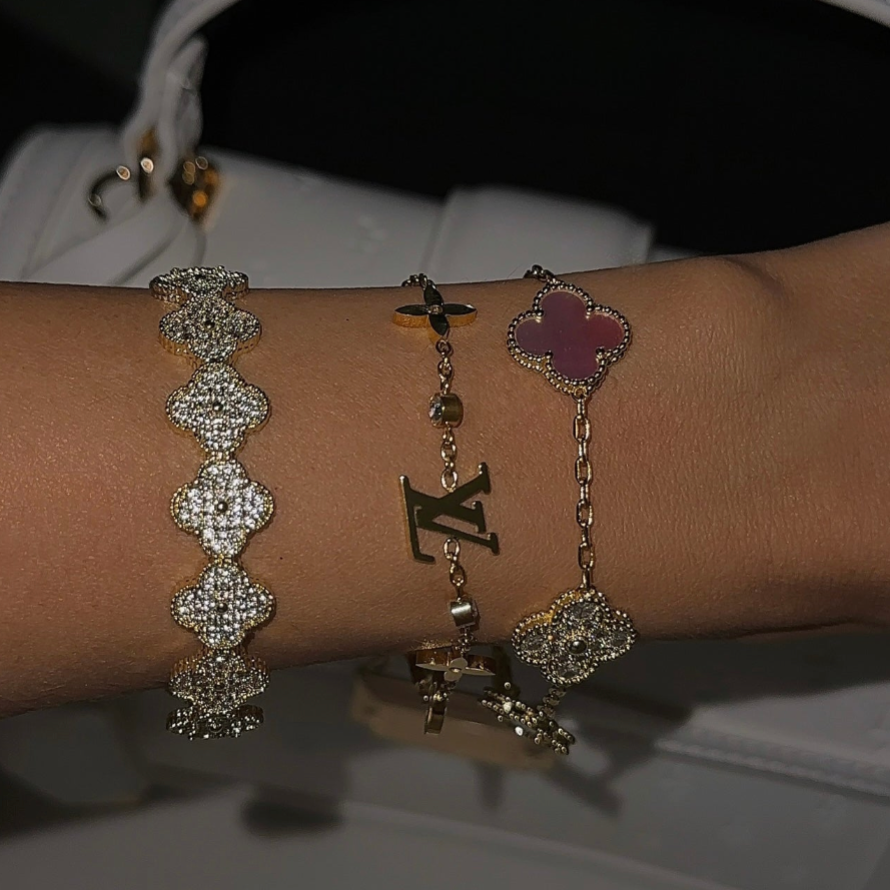 Bracciale Rigido Trifoglio
