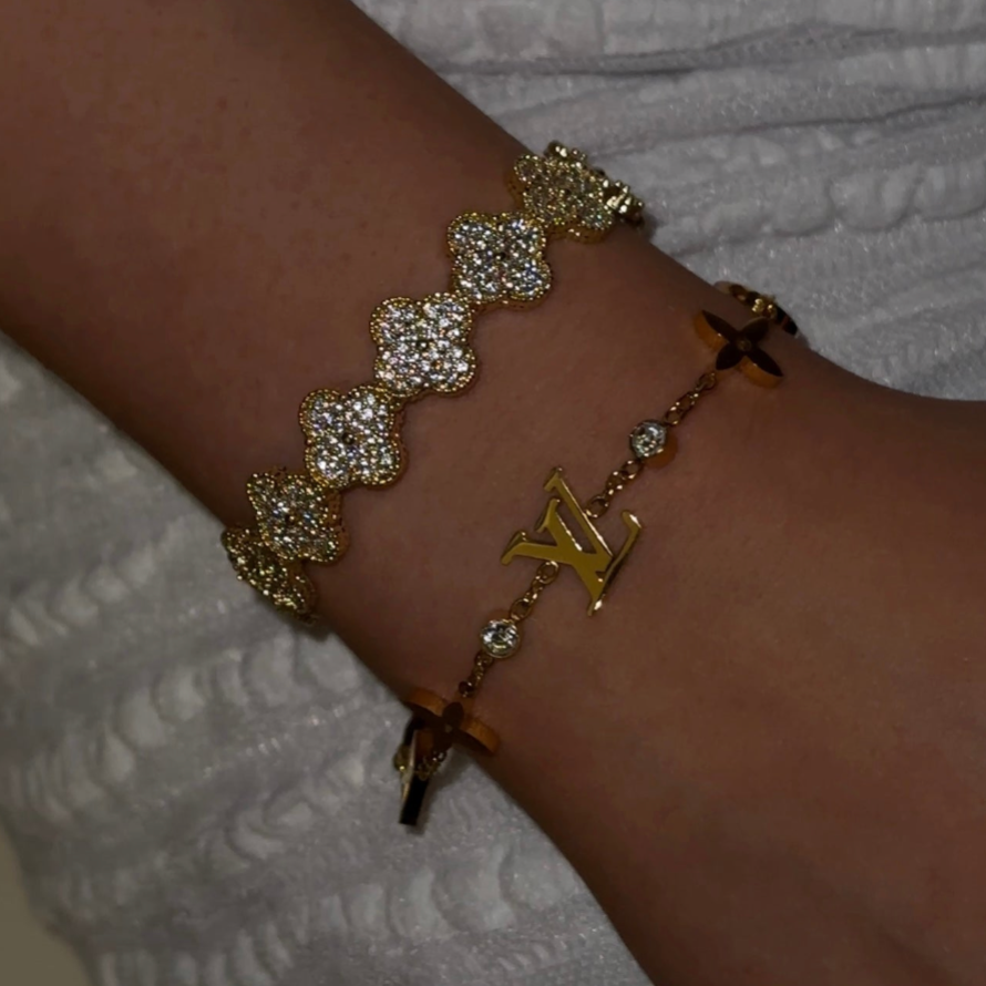 Bracciale Rigido Trifoglio