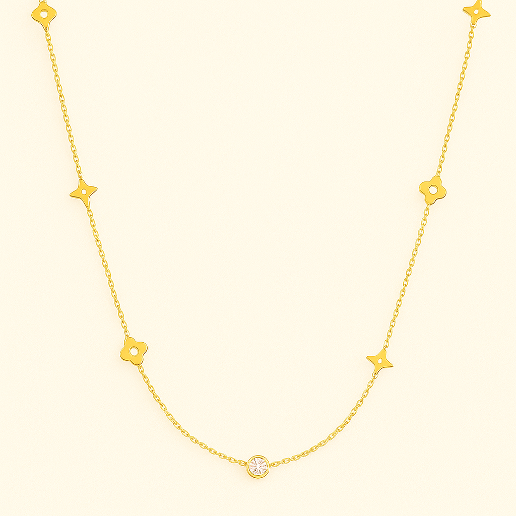 Collana Carrie Trifoglio
