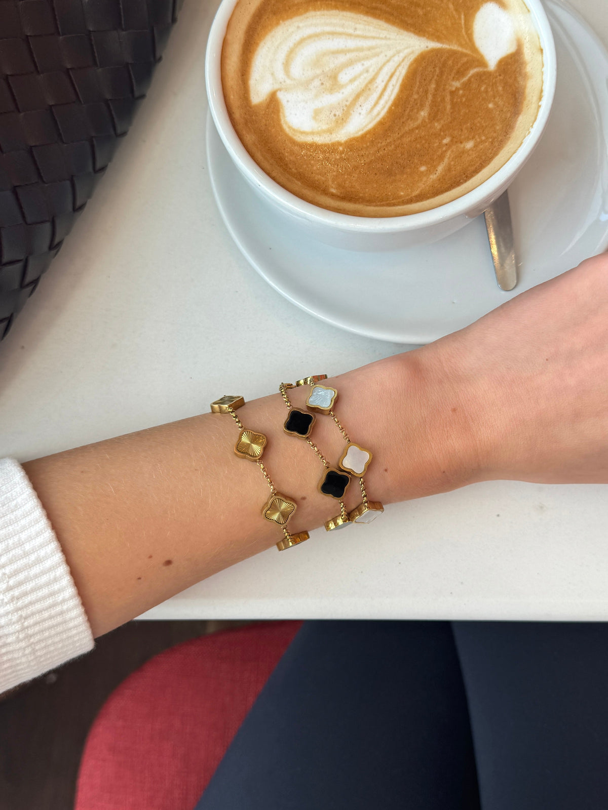 Bracciale Trifoglio Oro