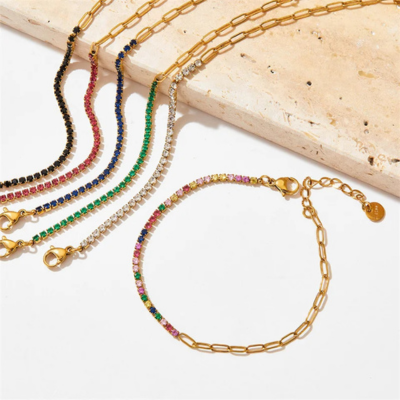 Bracciale Fae Tennis a Catena