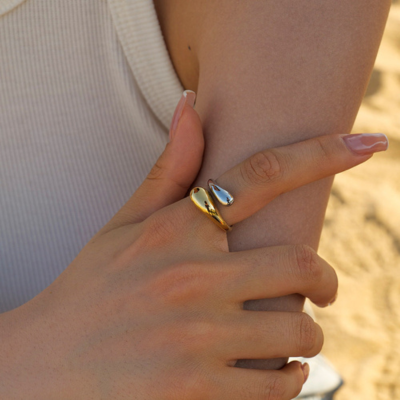 Anello Cora Scultoreo