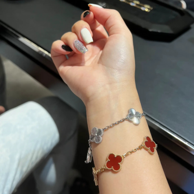 Set Trifoglio Argento