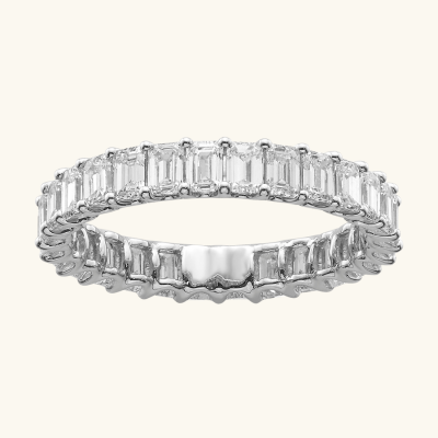 Anello Athena Taglio Smeraldo