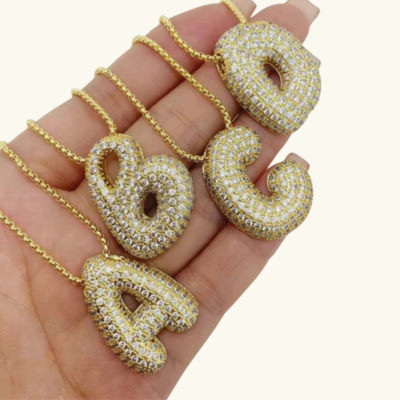 Collana Iniziale Dorata