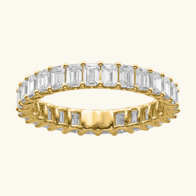 Anello Athena Taglio Smeraldo