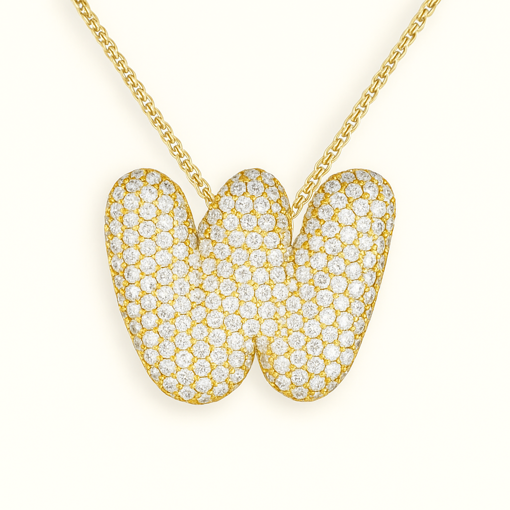Collana Iniziale Dorata