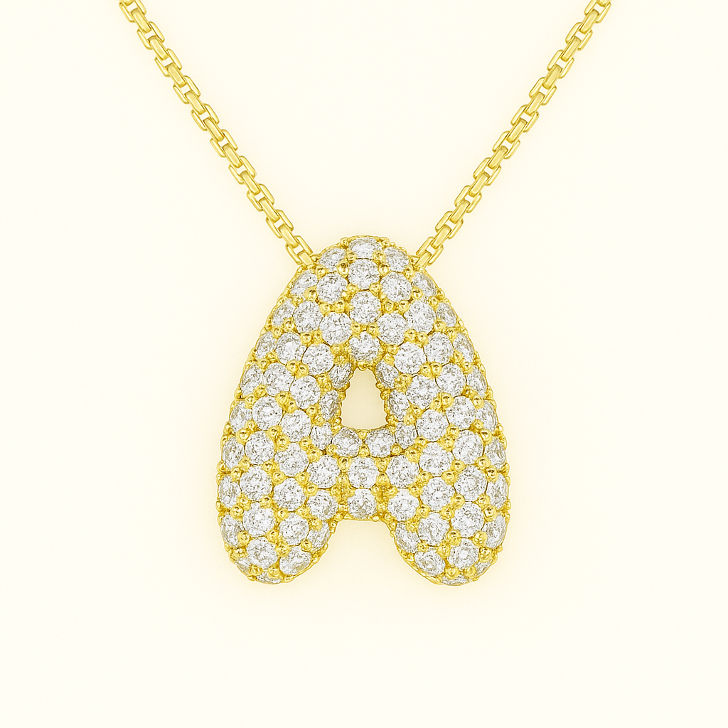 Collana Iniziale Dorata