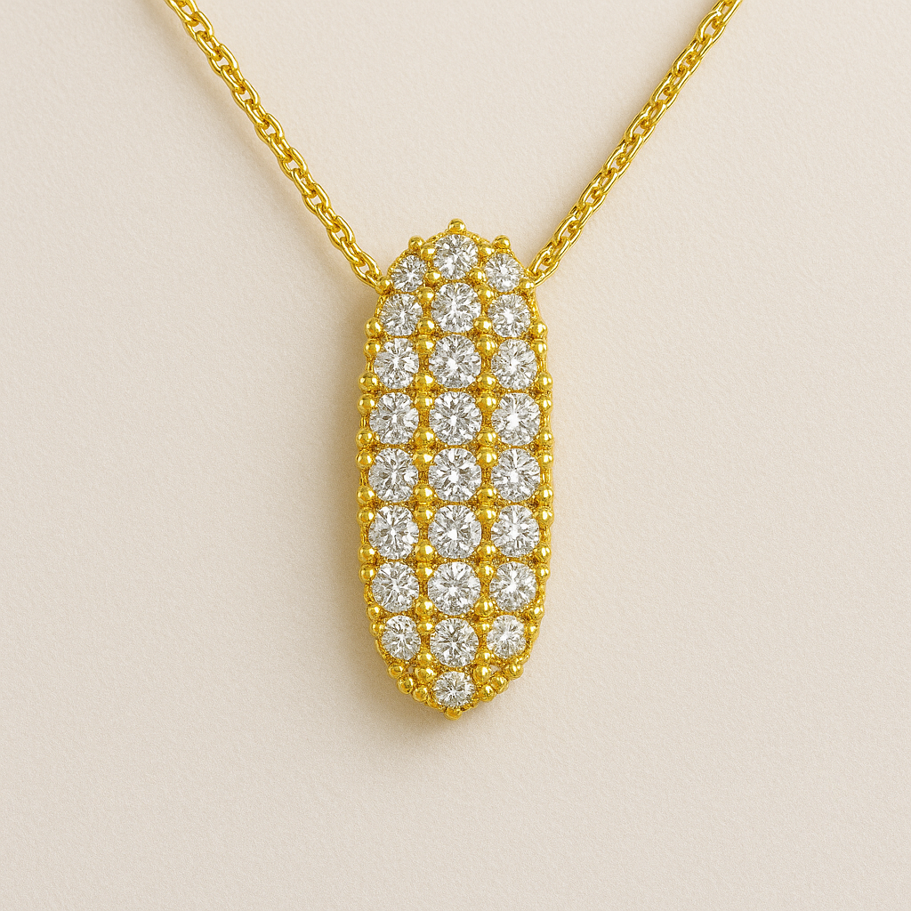 Collana Iniziale Dorata