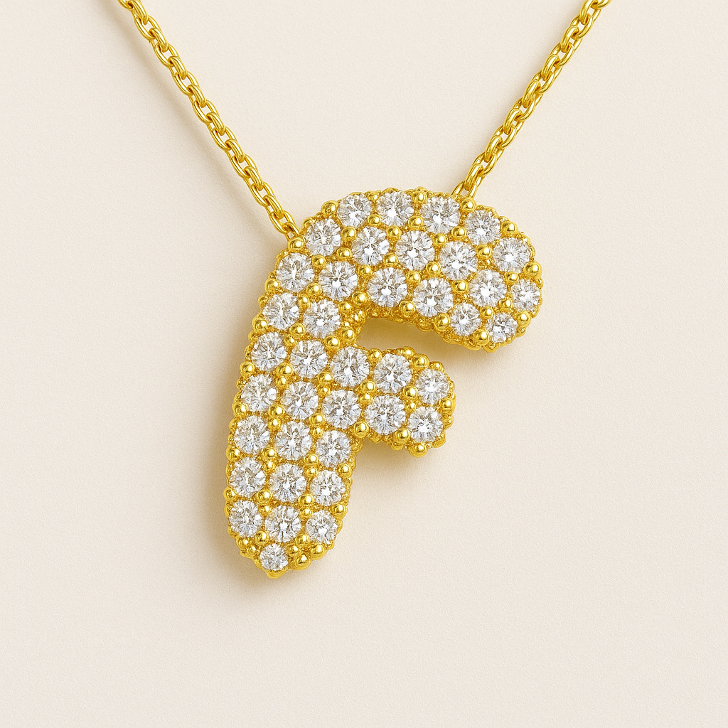 Collana Iniziale Dorata
