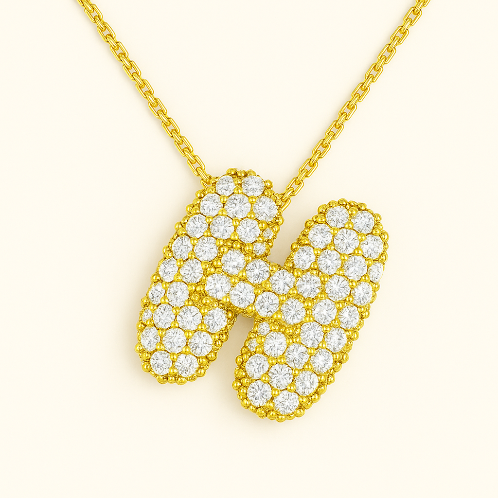 Collana Iniziale Dorata